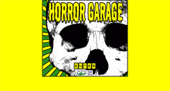 Desktop Screenshot of horrorgarage.com